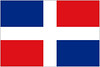 vlajka DOMINIKÁNSKÁ REPUBLIKA