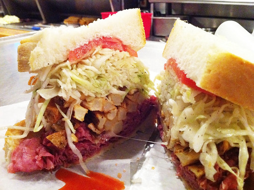 Primanti Brother's, Pittsburgh, PA - corned beef sandwich