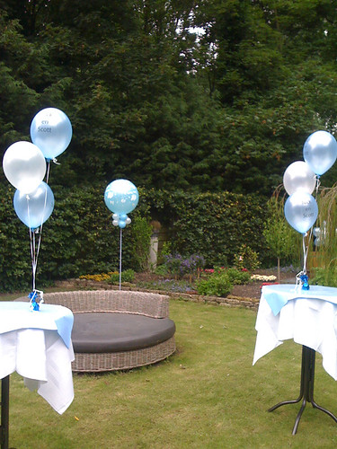 Table Decoration 3 balloons Printed Baby Shower Geboorte Baby Sauna- en Wellness Resort Bleiswijk Rotterdam