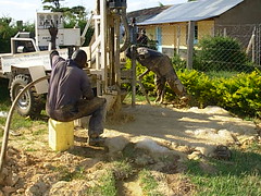 Ikobero school-deepening of the well at a depth of 50m