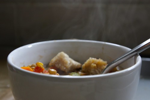 vegetable lentil soup