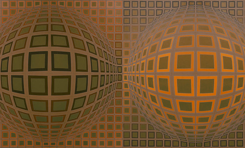 Victor Vasarely • <a style="font-size:0.8em;" href="http://www.flickr.com/photos/30735181@N00/5323528131/" target="_blank">View on Flickr</a>