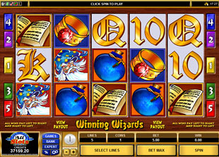 Winning Wizards slot game online review