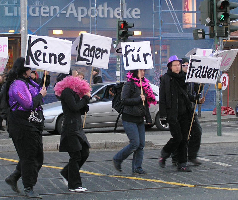 8.März: Demo in Potsdam