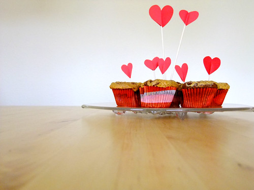 Heart shaped Cupcakes