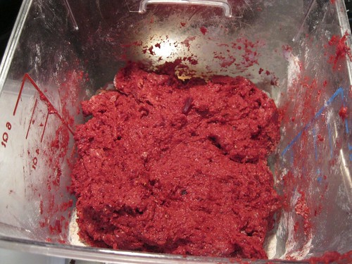 red beet brioche dough
