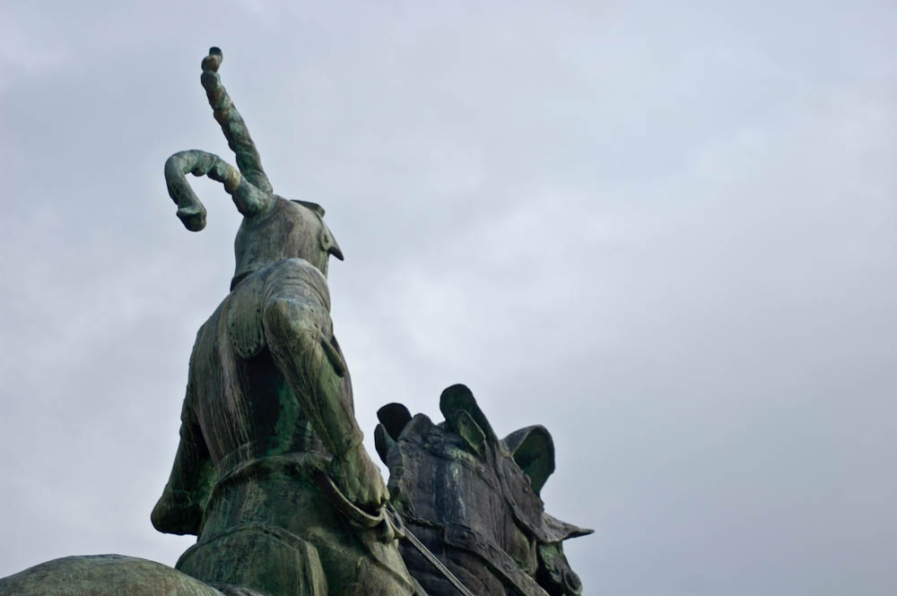 La estatua de Pizarro en Trujillo