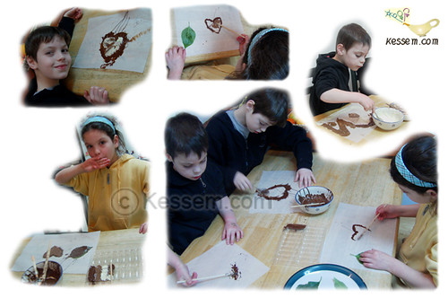 Drawing with Chocolates