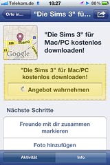 Facebook-Angebote: Die Sims 3 (bei Gravis)
