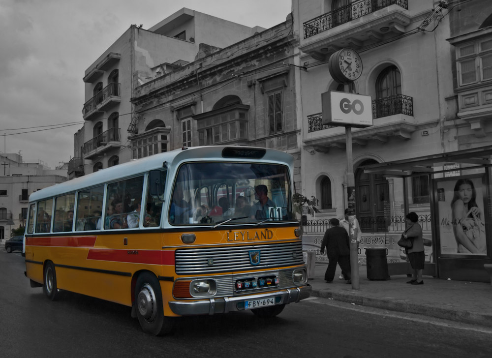Los autobuses de Malta