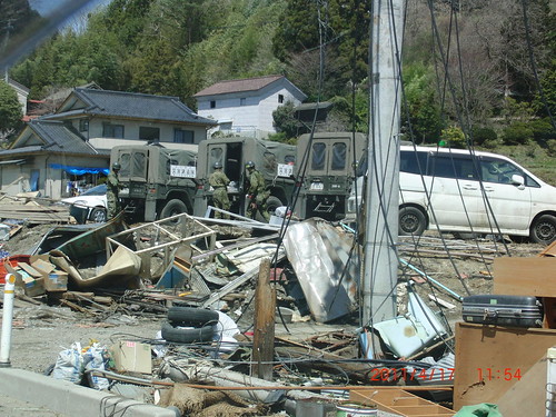 Miyagi Prefecture, Japan, after the earthquake