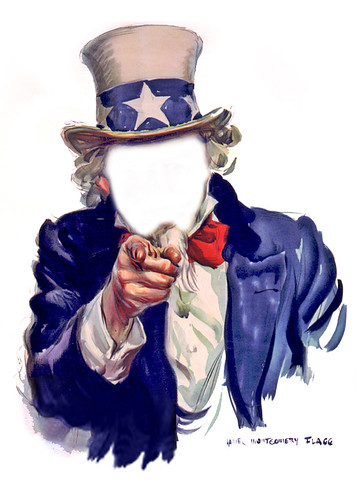 Uncle Sam I Want You - Poster, Faceless