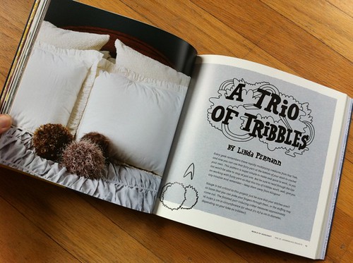 Trio of Tribbles by Linda Permann