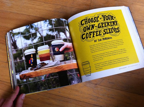 Choose Your Own Geekery Coffee Sleeves by Lee Meredith