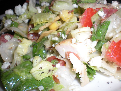 Chopped salad at Wildfire