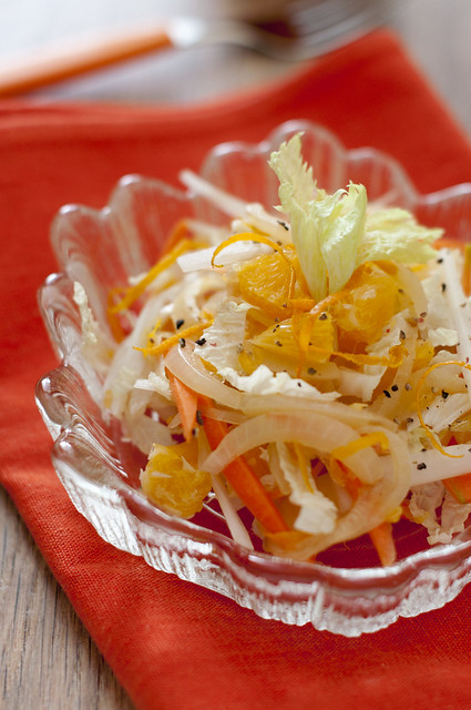 salad with oranges and onions 1