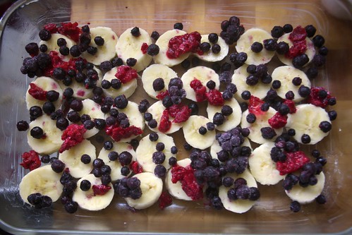berry & banana lined