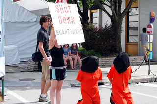 Anti-Torture Vigil - Week 54: Des Moines Arts Festival