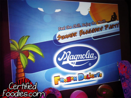 Magnolia Ice Cream's Summer Bloggers Party - CertifiedFoodies.com