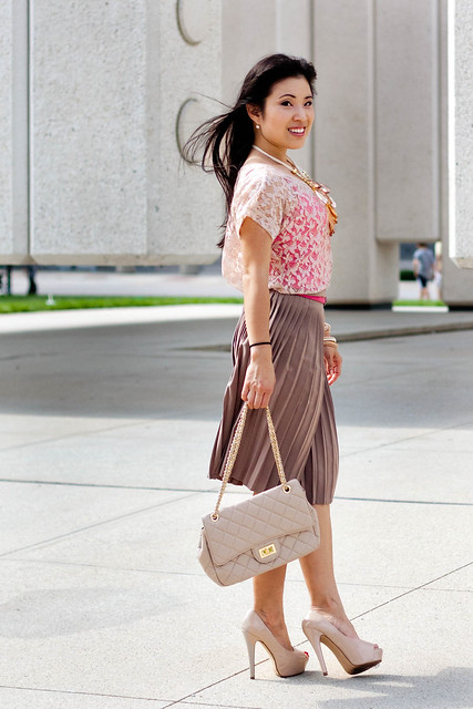 forever 21 lace top express pink tank american apparel pleated skirt aldo withey michael kors rose gold watch mk5430 yesstyle beige quilted purse amrita singh teteo necklace