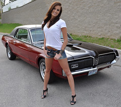 1968 Cougar Photo Shoot With Kara • <a style="font-size:0.8em;" href="http://www.flickr.com/photos/85572005@N00/5663633184/" target="_blank">View on Flickr</a>