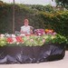 Solange devant son étal au comice agricole (remporta le 1 er prix)