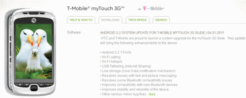 myTouch 3G Slide