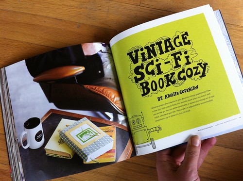 Vintage Sci-Fi Book Cozy by Adaiha Covington