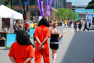 Anti-Torture Vigil - Week 54: Des Moines Arts Festival