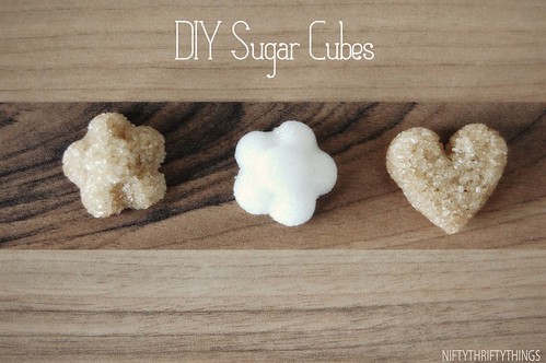{DIY sugar cubes}