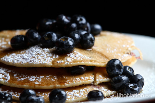 Fresh Blueberry Pancakes