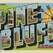 Greetings from Pine Bluff, Arkansas, "Archery Capital of the World" - Large Letter Postcard