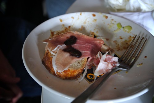 prosciutto with balsamic