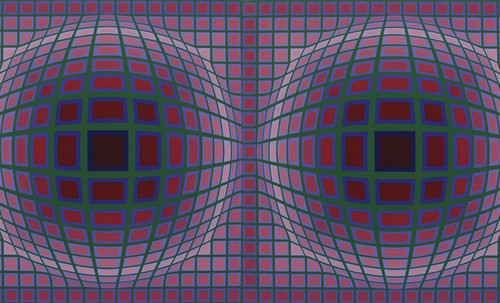 Victor Vasarely • <a style="font-size:0.8em;" href="http://www.flickr.com/photos/30735181@N00/5323530903/" target="_blank">View on Flickr</a>