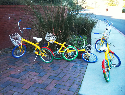 Googleplex loaner bikes