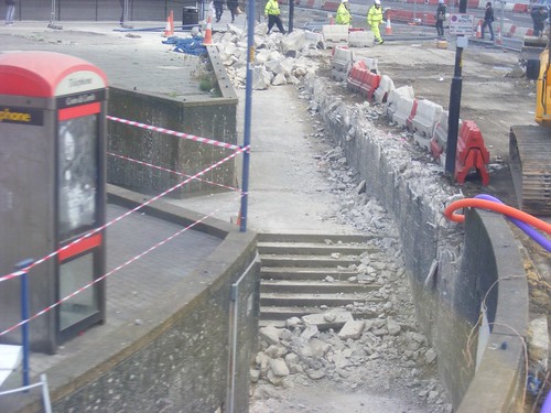 Demolition of Elephant and Castle subways under way