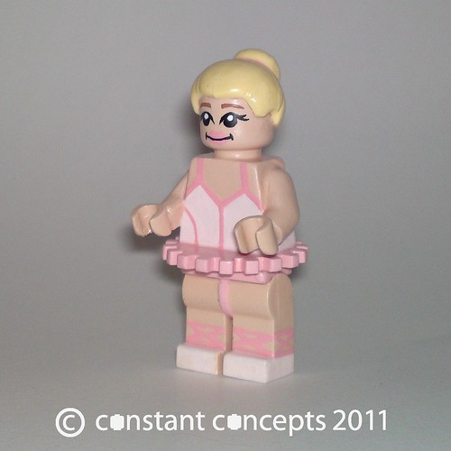 Custom minifig 2011 Ballerina custom lego minifigure