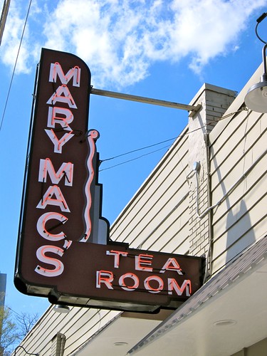 Mary Mac's Tea Room Neon Sign Atlanta GA