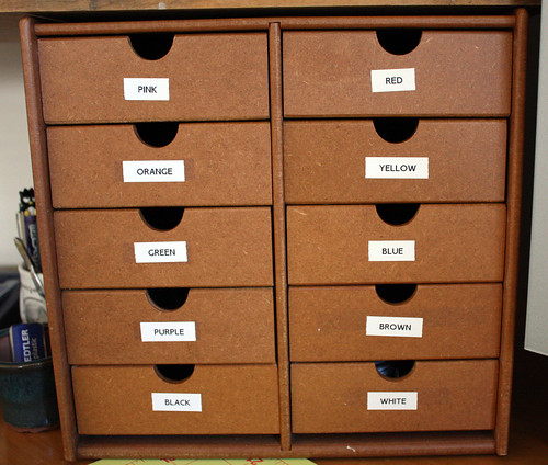 Color drawers