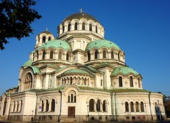 The St. Alexander Nevsky Cathedral in Sofia