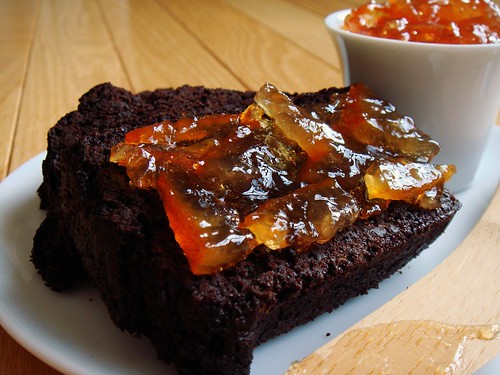 Double Chocolate Loaf with Marmalade