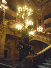 Garnier's Paris Opéra, Left Bannister Lamp