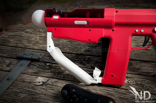 The Barrel and Pump action  / Sony Sharp Shooter