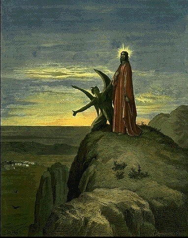 devil and jesus