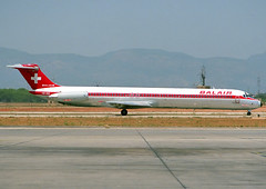 Balair MD-82 HB-INB PMI 24/07/1988