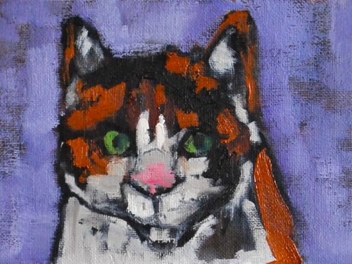 Cat Painting Tuesday