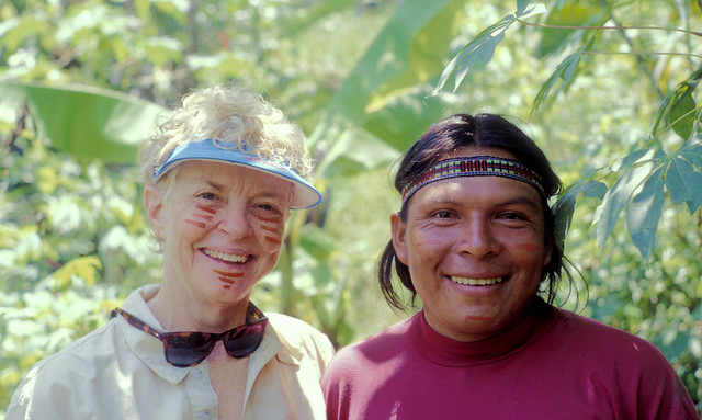 An American suburbanite and a rural Ecuadorian villager