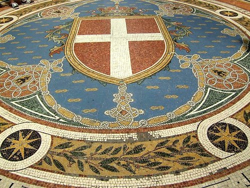 beautiful mosaic on floor
