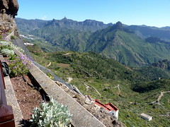 Gran Canaria - Roque Nublo & Roque Bentayga Seen from Artenara