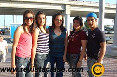 DSC_2659 Verónica Garza, Cynthia Garza, Jackie Patiño, Ale Yunam y Víctor Acosta.